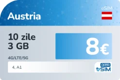 eSIM Austria 10 zile 3 GB