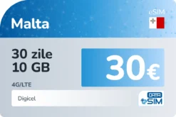 eSIM Malta 30 zile 10 GB