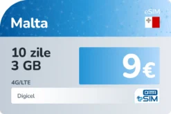eSIM Malta 10 zile 3 GB