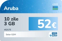 eSIM Aruba 10 zile 3 GB