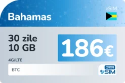 eSIM Bahamas 30 zile 10 GB