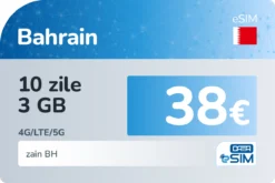 eSIM Bahrain 10 zile 3 GB