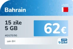 eSIM Bahrain 15 zile 5 GB
