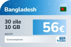 eSIM Bangladesh 30 zile 10 GB