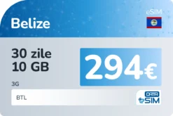 eSIM Belize 30 zile 10 GB