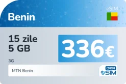 eSIM Benin 15 zile 5 GB
