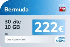 eSIM Bermuda 30 zile 10 GB