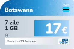 eSIM Botswana 7 zile 1 GB