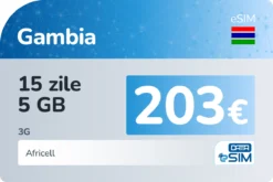 eSIM Gambia 15 zile 5 GB