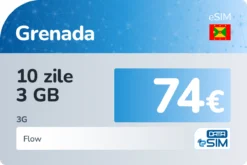 eSIM Grenada 10 zile 3 GB