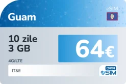 eSIM Guam 10 zile 3 GB