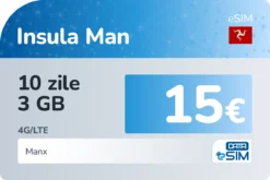 eSIM Insula Man 10 zile 3 GB