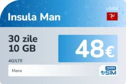 eSIM Insula Man 30 zile 10 GB