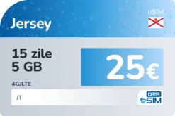 eSIM Jersey 15 zile 5 GB