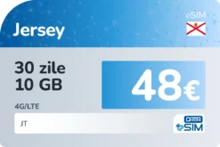 eSIM Jersey 30 zile 10 GB