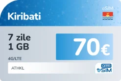 eSIM Kiribati 7 zile 1 GB