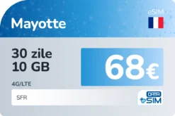 eSIM Mayotte 30 zile 10 GB