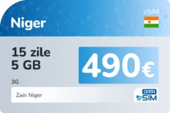 eSIM Niger 15 zile 5 GB
