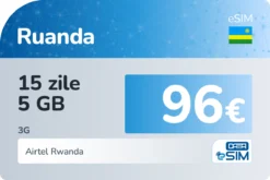 eSIM Rwanda 15 zile 5 GB