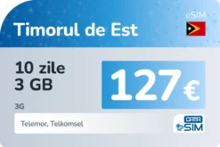 eSIM Timorul de Est 10 zile 3 GB