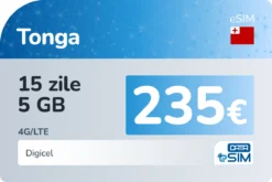 eSIM Tonga 15 zile 5 GB