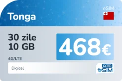 eSIM Tonga 30 zile 10 GB